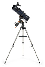 Load image into Gallery viewer, Open Box, Unused Celestron AstroMaster 130 EQ Motor Drive Telescope Grey
