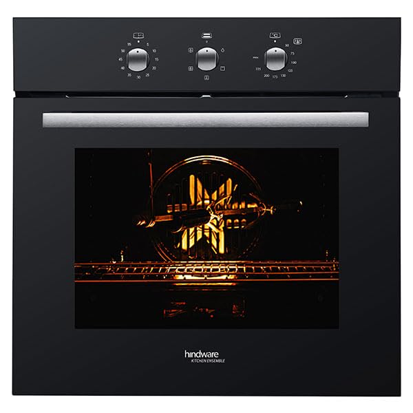 Open Box, Unused  Hindware Smart Appliances Eldora 67L Built-In Oven with Mechanical Timer 5 Cooking Functions