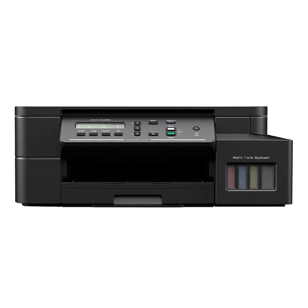 Open Box, Unused Brother DCP-T525W (Print Scan Copy) WiFi Ink Tank Printer