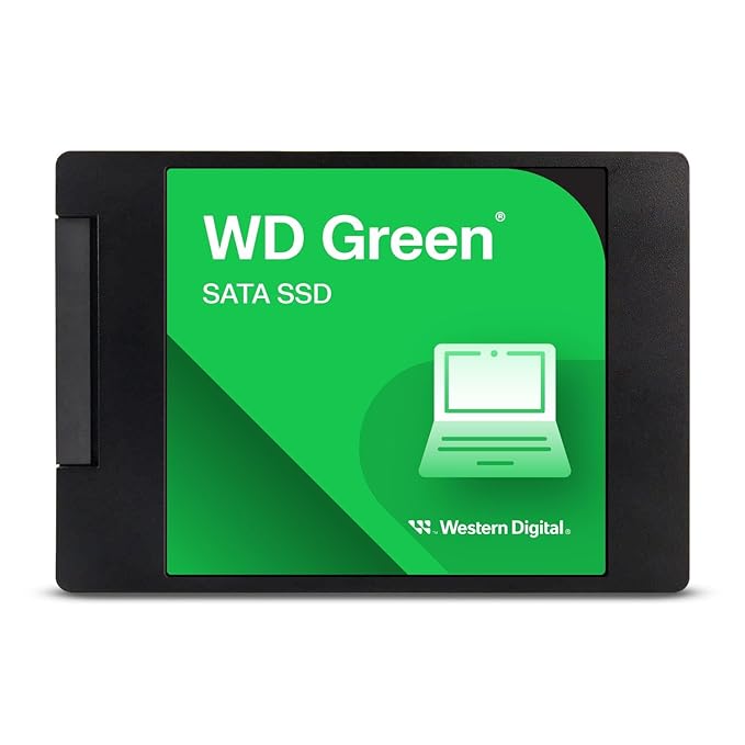 Open Box, Unused Western Digital WD Green SATA 240GB, Up to 545MB/s, 2.5 Inch/7 mm, 3Y Warranty, Internal Solid State Drive SSD WDS240G3G0A