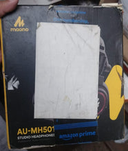 Load image into Gallery viewer, Open Box, Unused MAONO AU-MH501 Over Ear Wired Studio Headphones
