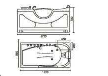 Load image into Gallery viewer, Massage Bathtub (Model: FS-15085) - Hire-it Technologies 

